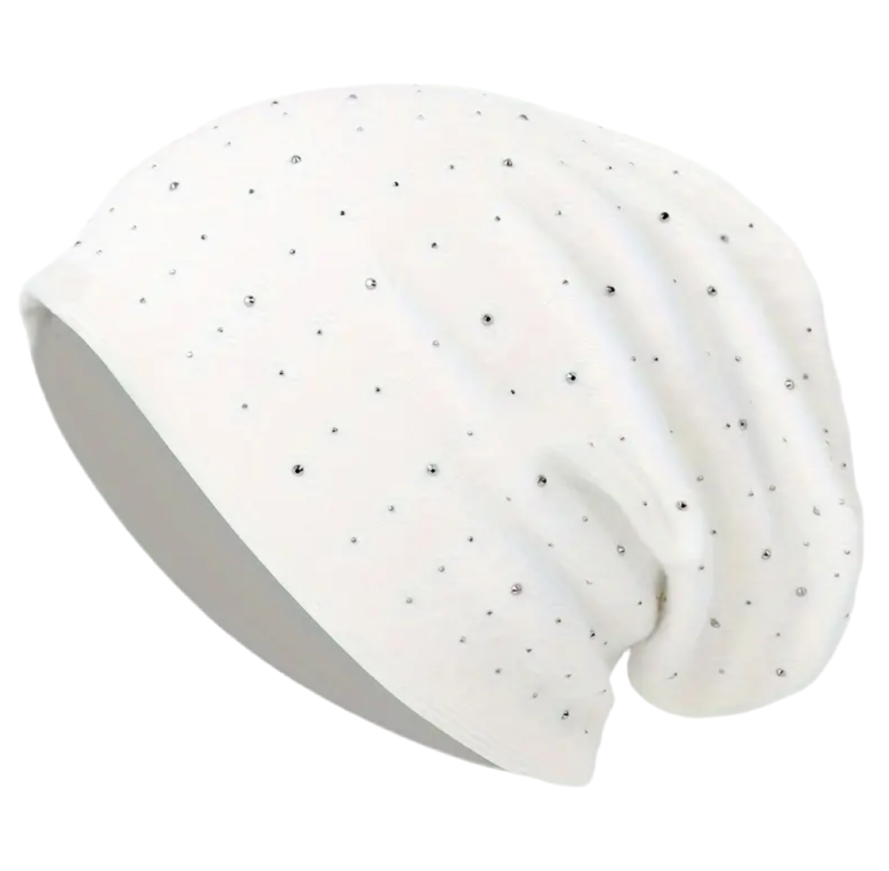 Lightweight Rhinestone Beanie